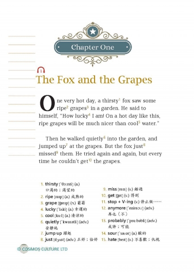 伊索寓言 Aesop's Fables【Grade 2經典文學讀本】二版（25K+1MP3）