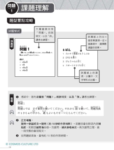 N3日語聽解實戰演練：模擬試題8回+1回題型重點攻略解析（16K+寂天雲隨身聽APP）