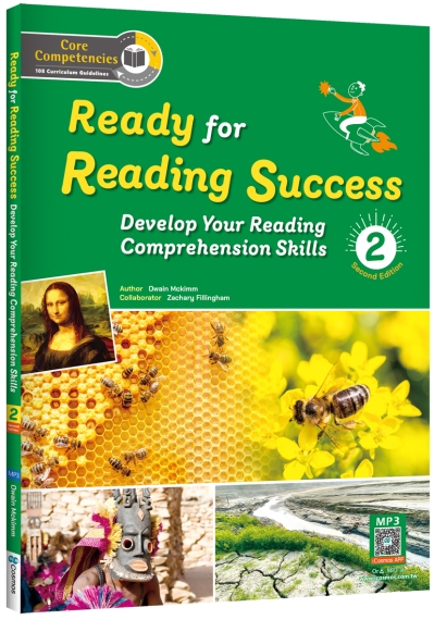 Ready for Reading Success 2: Develop Your Reading Comprehension Skills (2nd Ed.)（16K+寂天雲隨身聽APP）