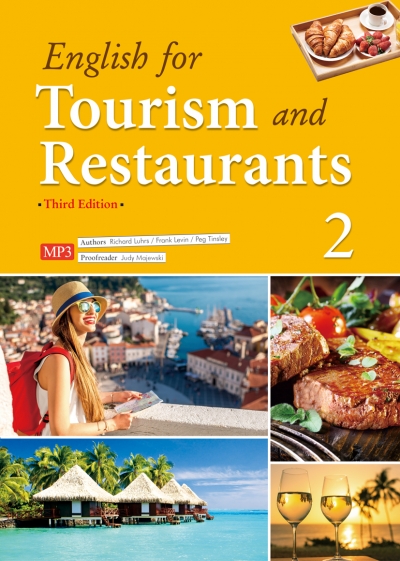 English for Tourism and Restaurants 2(3rd Ed.)（菊8K+1MP3）（With No Answer Key／無附解答）